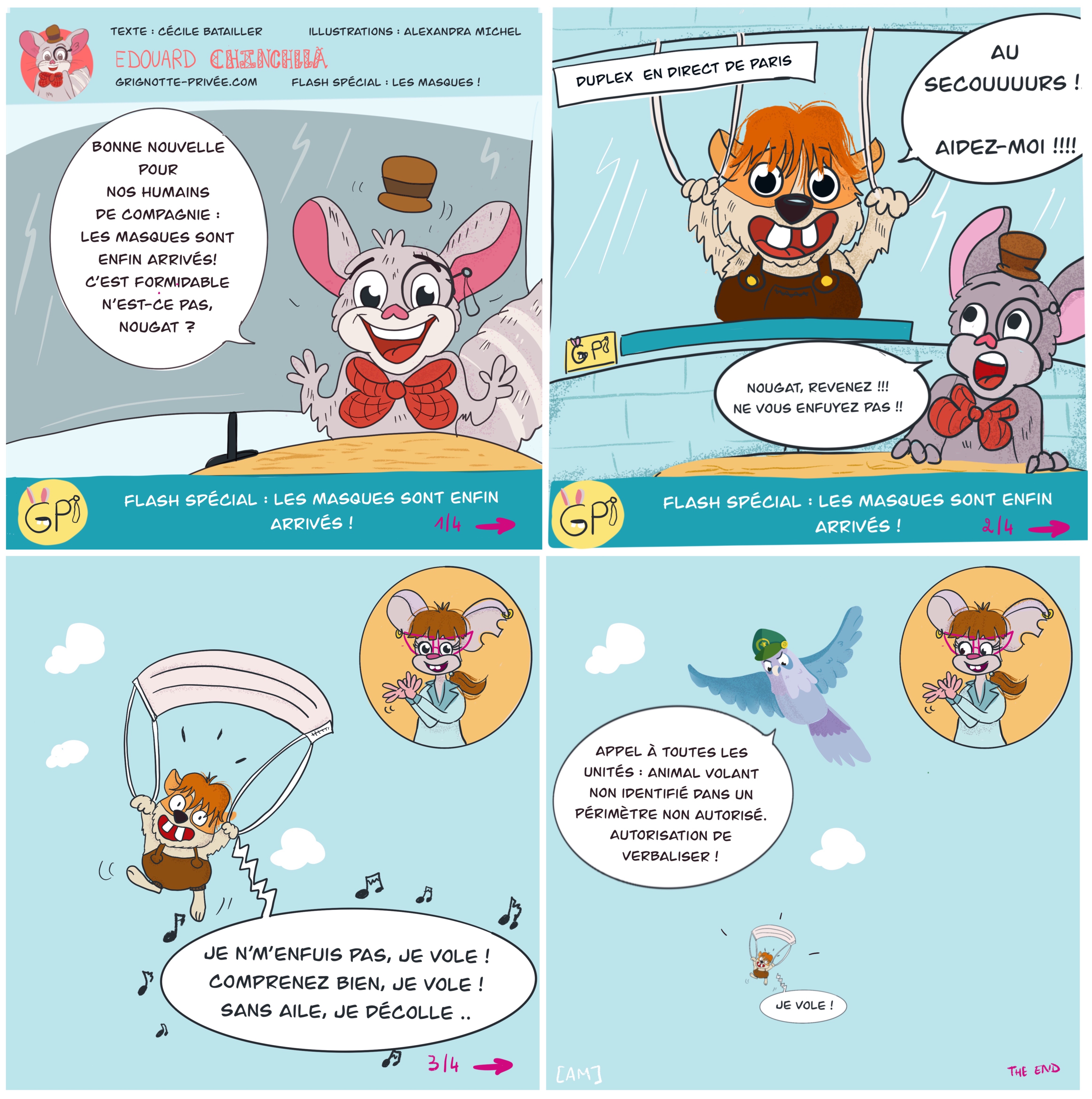 les masques sont arrivés. Pour lutter contre la propagation du coronavirus.