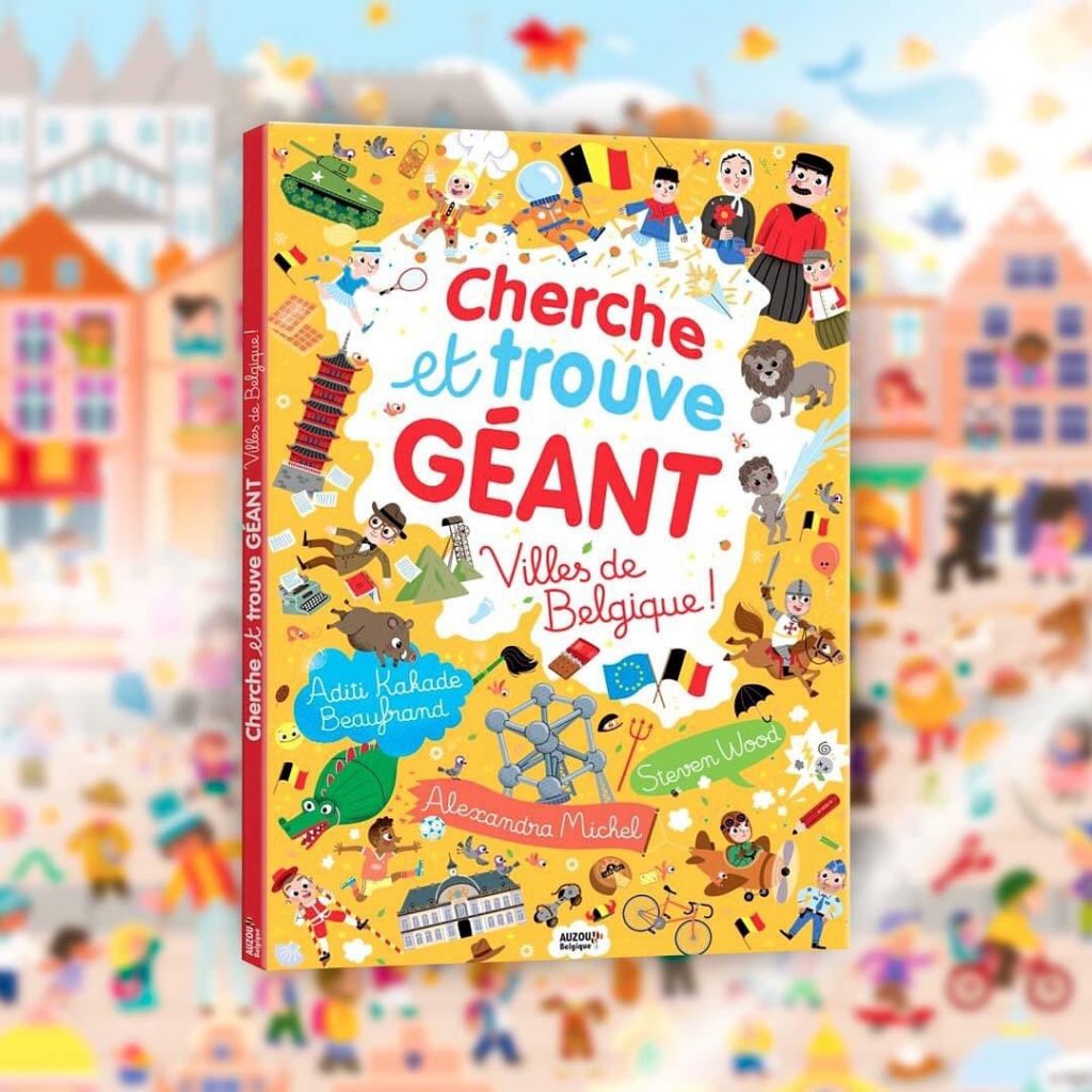Auzou cherche et trouve géant villes de Belgique