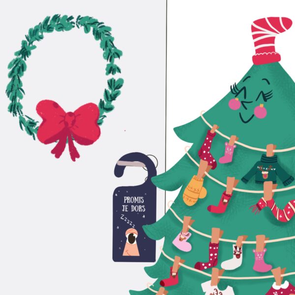 Accroche-Porte de Noël 🎅🏻