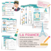 La France : fiches documentaires et carte de France illustrée