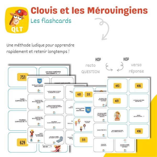 Flashcards Clovis et Mérovingiens