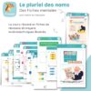 fiches revision pluriel des noms