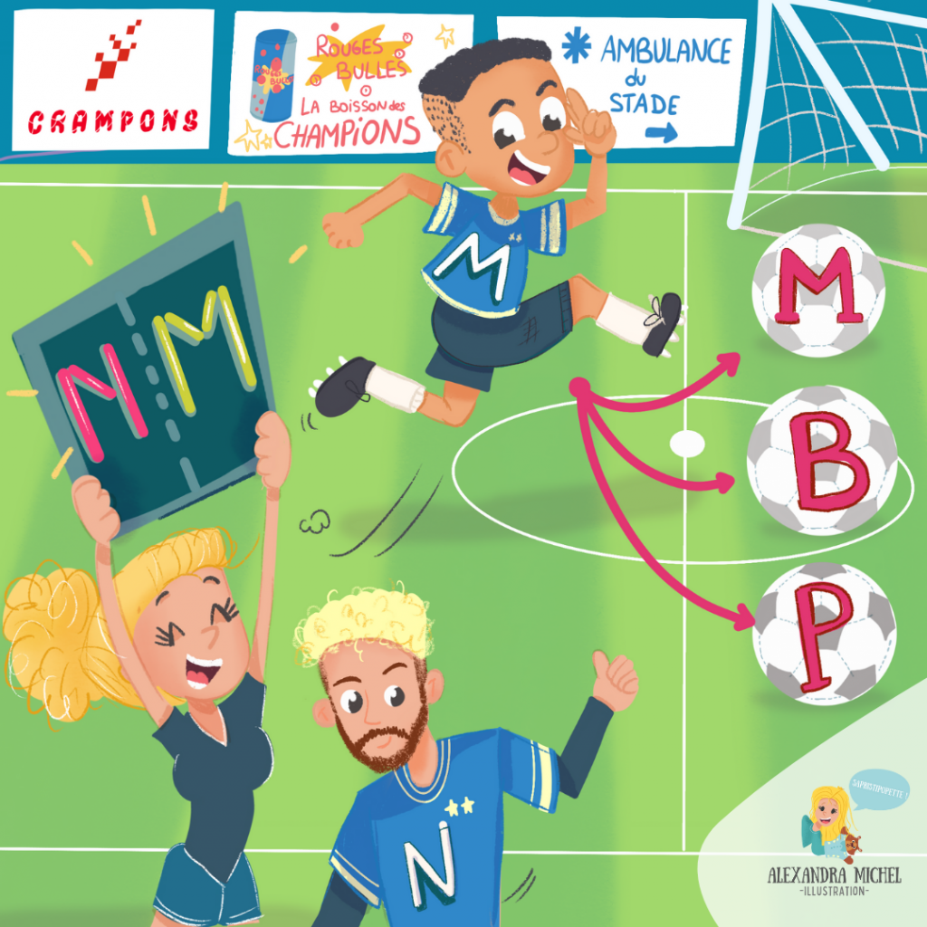 Règle d'orthographe française on met un M devant la lettre M, B ou P la règle de Mbappé moyen mnémotechnique