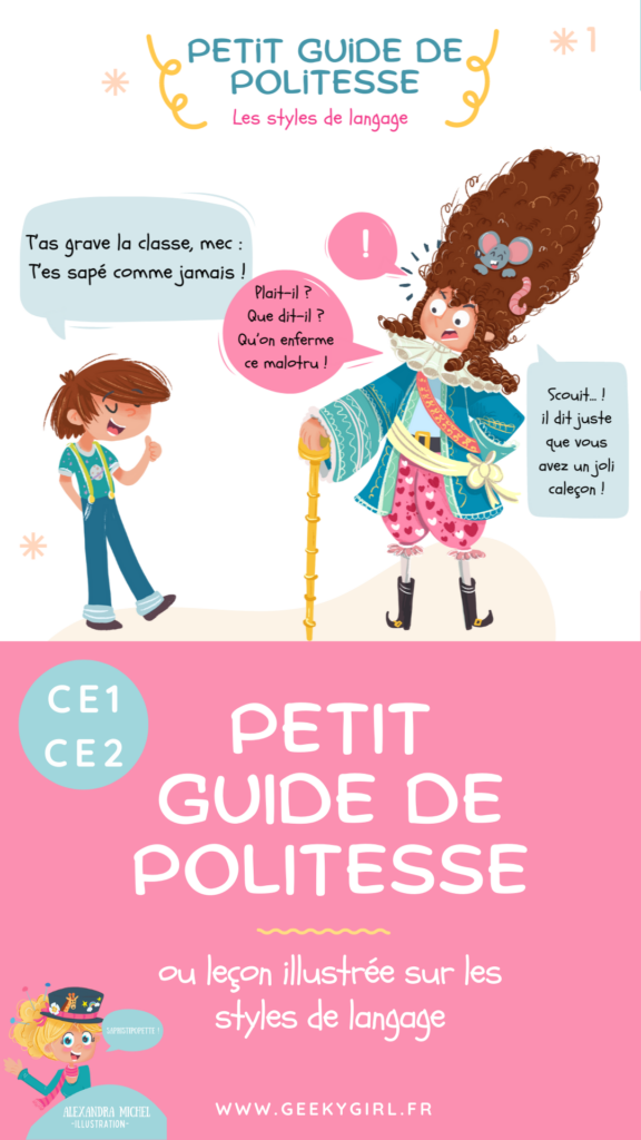 les styles de langage apprendre le français CE1 CE2 CM1 CM2 en primaire le langage familier soutenu, et courant