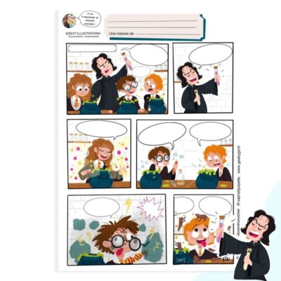 Deviens auteur de BD Harry Potter