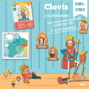 Clovis et la dynastie des merovingiens pour les CM1