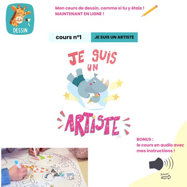 cours dessin pour enfants à télécharger