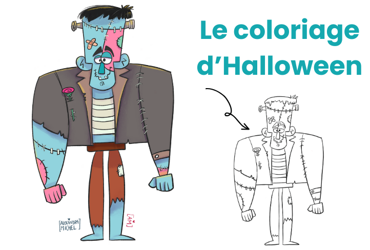 coloriage d'halloween