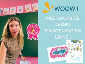 cours de dessin enfants en ligne