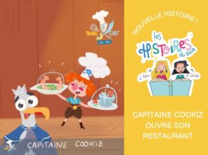 histoire du soir capitaine Cookiz