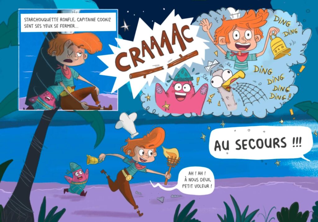 capitaine cookiz et la féé spleuch : planche 5